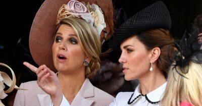 Кейт Миддлтон - Королевы выбирают черно-белое: что общего у нарядов Кейт Миддлтон и королевы Нидерландов - focus.ua - Украина - Англия - Лондон - Голландия