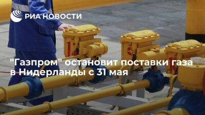 Владимир Путин - "Газпром экспорт" 31 мая остановит поставки газа нидерландской GasTerra - smartmoney.one - Россия