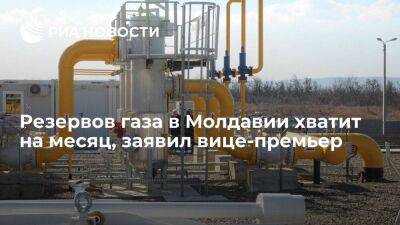Молдавия - Андрей Спыну - Вице-премьер Спыну: если "Газпром" откажется от поставок, газа в Молдавии хватит на месяц - smartmoney.one - Украина - Молдавия