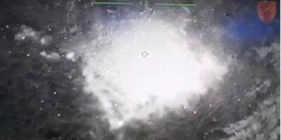 С десантом на борту. Украинские военные показали видео уничтожения российского вертолета на Змеином - nv.ua - Россия - Украина