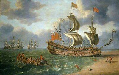 Найден затонувший корабль XVII века, на борту которого плыл король Англии - lenta.ua - Украина - Англия - Лондон - Шотландия - Ирландия - Судно