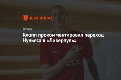 Юрген Клопп - Клопп прокомментировал переход Нуньеса в «Ливерпуль» - championat.com - Уругвай
