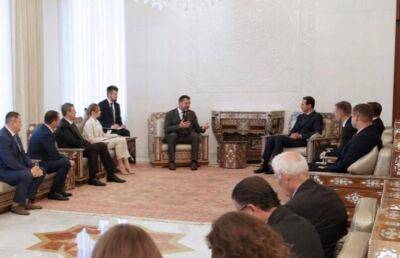 Башар Асад - Денис Пушилин - Президент Сирии объявил об официальном старте процедуры признания ДНР - ont.by - Сирия - Белоруссия - ДНР - Донбасс