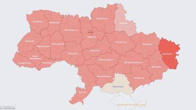 По всей Украине снова воздушная тревога - pravda.com.ua - Украина - Крым - Херсонская обл.