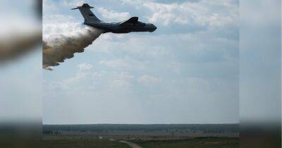 У росії розбився військовий літак Іл-76: відео з місця катастрофи - fakty.ua - Украина