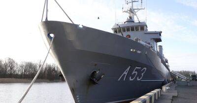 Корабль Virsaitis вернется в Лиепаю после полугодового дежурства НАТО - rus.delfi.lv - Эстония - Латвия