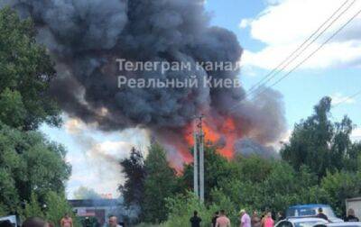 В Киеве произошел масштабный пожар на СТО - korrespondent - Украина - Киев - Мариуполь - Киев