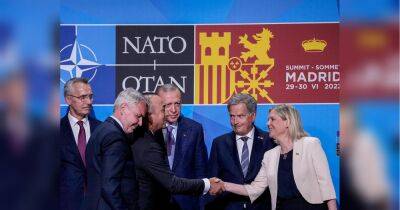 Саміт НАТО: Туреччина дала згоду на вступ до альянсу Швеції та Фінляндії - fakty.ua - Украина - Курдистан - Туреччина - Швеція - Фінляндія