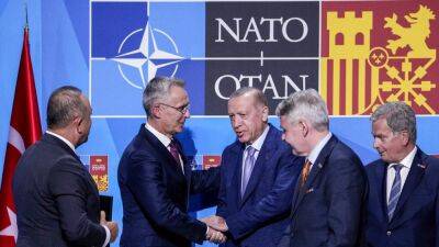 Йенс Столтенберг - Швеция - Саммит НАТО: Финляндию и Швецию официально приглашают в альянс - ru.euronews.com - Россия - Украина - Турция - Германия - Швеция - Финляндия - Анкара - Стокгольм - Мадрид - Курдистан - Хельсинки