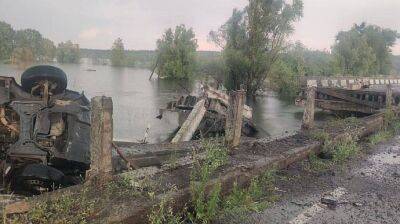 Разрушенный мост в Демидове планируют восстановить через три недели - pravda.com.ua - район Вышгородский