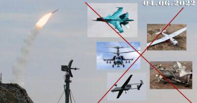 Украинская ПВО уничтожила девять вражеских целей, среди которых самолет и вертолет - dsnews.ua - Россия - Украина