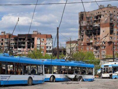 У Маріуполі знищено всю інфраструктуру громадського транспорту, 90% не відновити, - міськрада - vchaspik.ua - Украина - місто Маріуполь