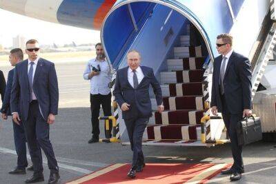 Владимир Путин - Тайип Эрдоган - путин прибыл в Иран для переговоров с Раиси и Эрдоганом - unn.com.ua - США - Сирия - Украина - Киев - Турция - Иран - Тегеран - Стамбул
