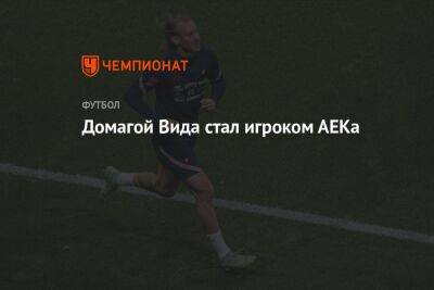 Домагой Вида стал игроком АЕКа - championat.com - Украина - Киев - Хорватия