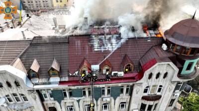 В центре Одессы масштабный пожар - pravda.com.ua - Одесса - Гсчс