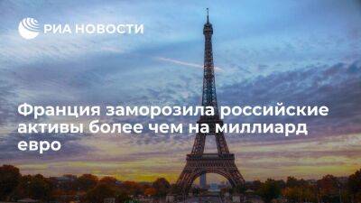 Дидье Рейндерс - Минфин Франции заявил о заморозке российских активов на сумму 1,2 миллиарда евро - smartmoney.one - Россия - Франция