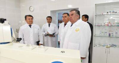 Эмомали Рахмон - Глава государства Эмомали Рахмон открыл дополнительное здание центральной больницы в Канибадаме - dialog.tj - Таджикистан
