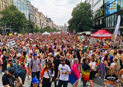 Пражский гей-парад собрал рекордное число участников - koronavirus.center - Чехия - Прага - Prague