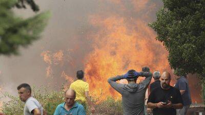 Испания: эвакуация из-за лесных пожаров - ru.euronews.com - Франция - Португалия - Spain