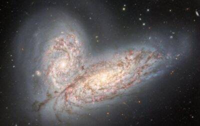 Телескоп Gemini North запечатлел столкновение двух галактик - korrespondent - Украина