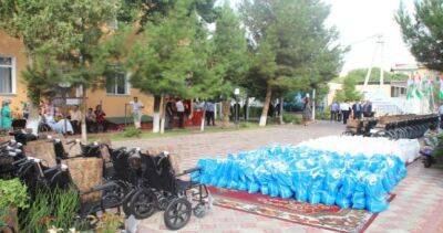 Людям с ограниченными возможностями в Согде передано более 100 инвалидных колясок - dialog.tj - Душанбе - Таджикистан