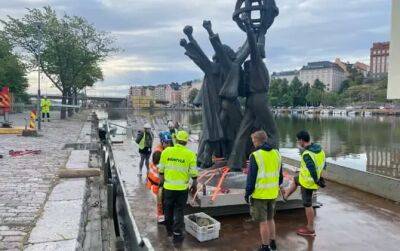 В Хельсинки снесли полученный в подарок от СССР памятник "Мир во всем мире" - obzor.lt - Москва - Финляндия - Хельсинки