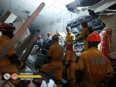 По меньшей мере девять человек погибли во время обвала склада в Бразилии во время визита высокопоставленных чиновников - unn.com.ua - Украина - Киев - Бразилия - Сан-Паулу - Непал