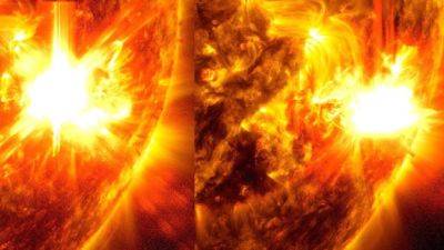 На Солнце произошла крупнейшая вспышка, которую породило гигантское пятно - 24tv.ua - Украина