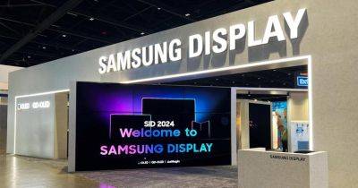 Samsung представила первый в мире дисплей QD-LED на выставке SID 2024 - gagadget.com